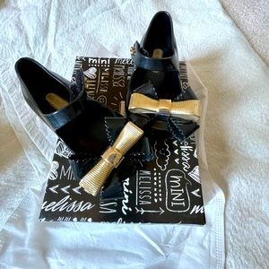 Mini Melissa black shoes